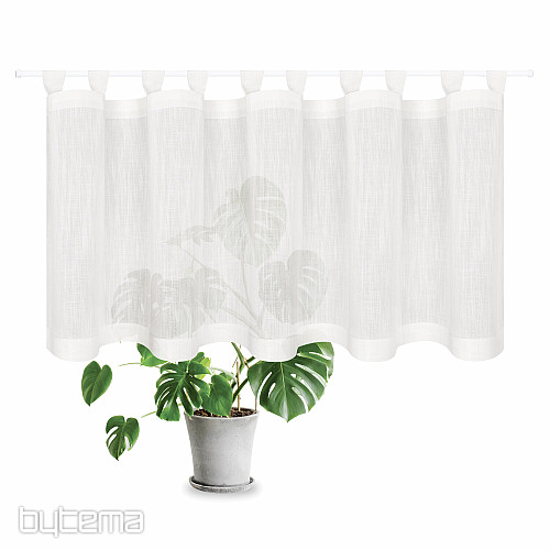 NATURE Rideau fini Gerster BLANC