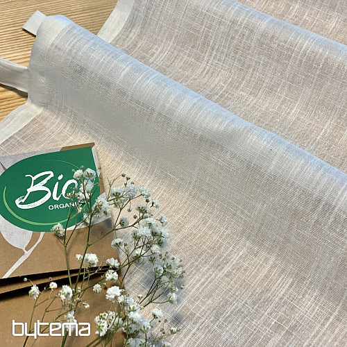 NATURE Rideau fini Gerster BLANC