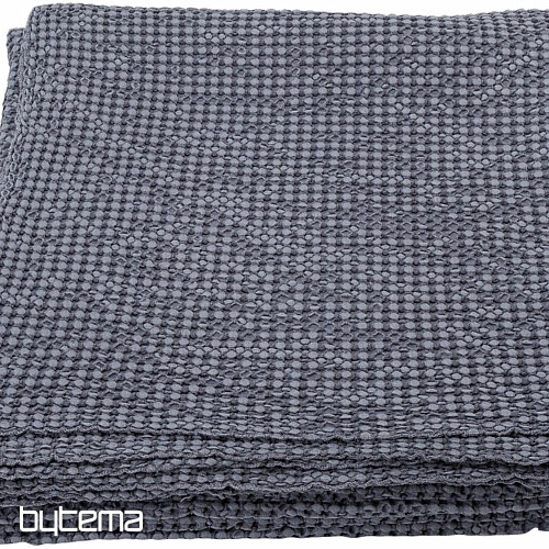 Couverture en coton VIGO GRIS