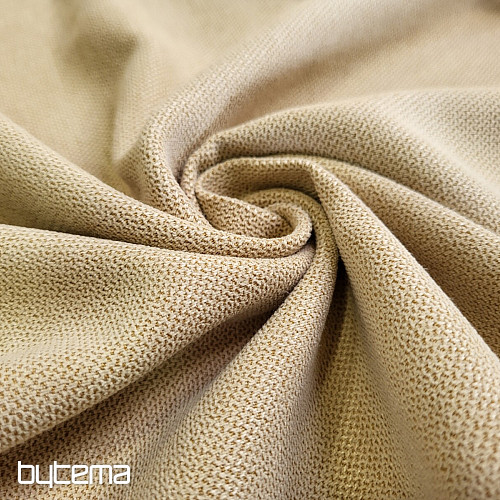 Tissu décoratif AGRA BEIGE FONCÉ