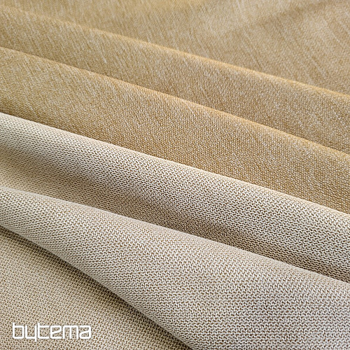 Tissu décoratif AGRA BEIGE FONCÉ