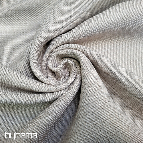 Tissu déco design GERSTER DIM OUT 77005/840 GRIS BEIGE