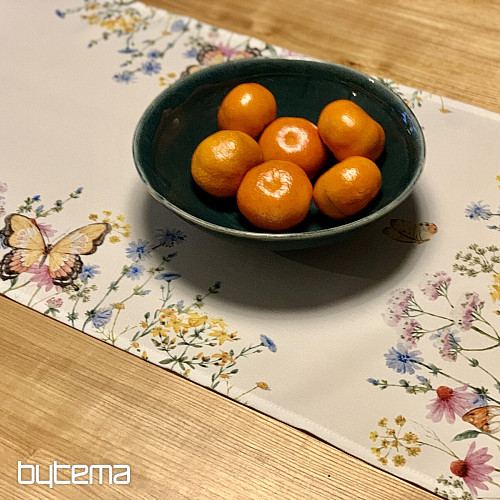 Nappe et écharpe PAPILLONS DES PRÉS