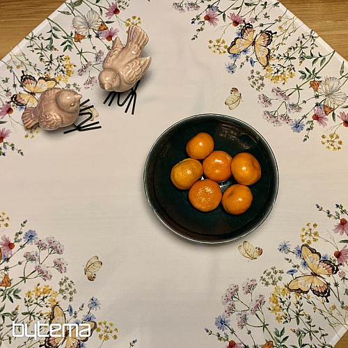 Nappe et écharpe PAPILLONS DES PRÉS