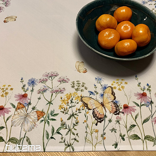 Nappe et écharpe PAPILLONS DES PRÉS
