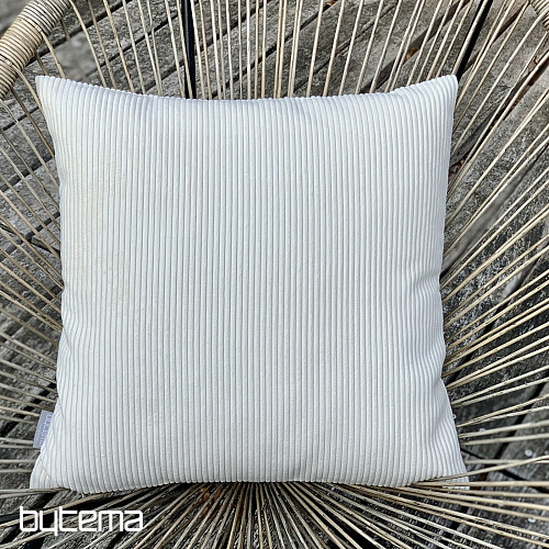 Housse de coussin déco DARVEN IVOIRE