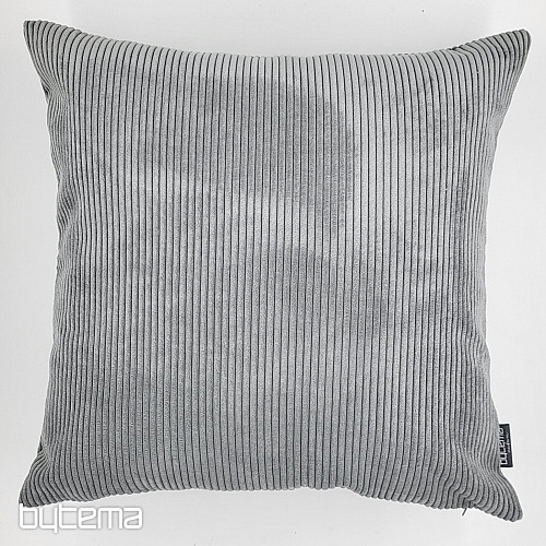 Housse de coussin déco DARVEN GRIS
