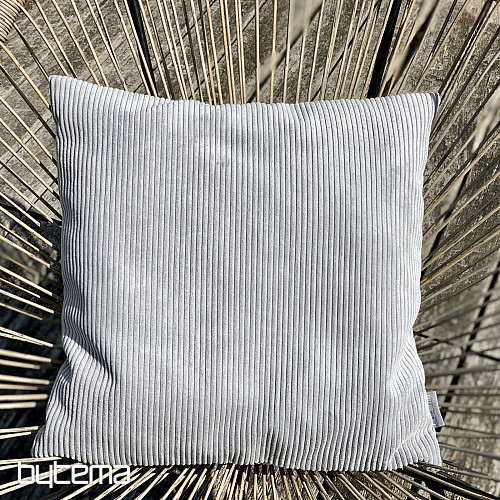 Housse de coussin déco DARVEN GRIS