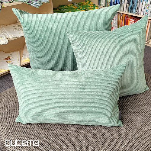 Housse de coussin déco DARVEN VERT