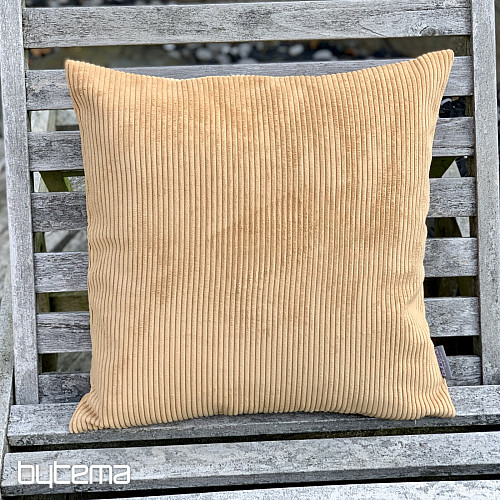 Housse de coussin déco DARVEN CAMEL