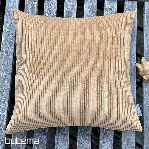 Housse de coussin déco DARVEN CAMEL