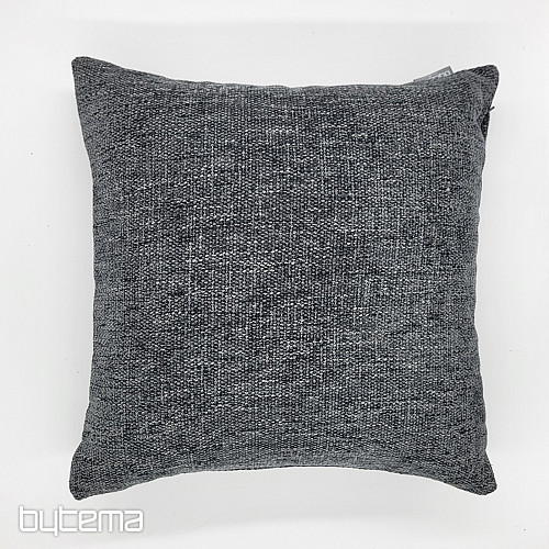 Housse de coussin décorative SAIMA ANTHRACITE