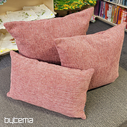 Housse de coussin déco SAIMA STAR ROSE