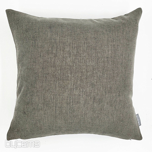 Housse de coussin déco DERBY ANTHRACITE