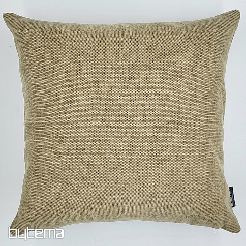 Housse de coussin décoratif DERBY CAPPUCCINO