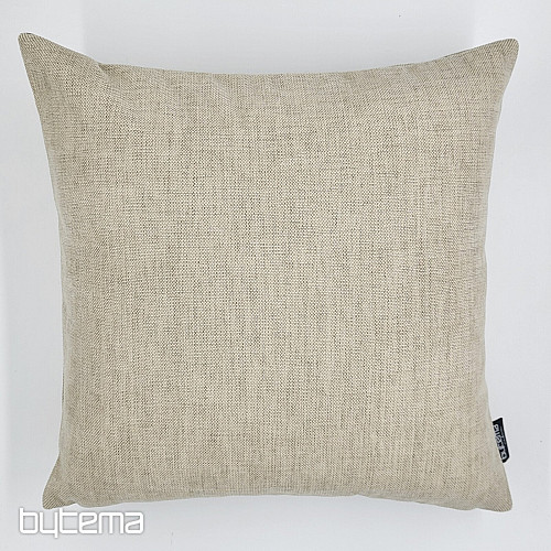 Housse de coussin déco DERBY BEIGE