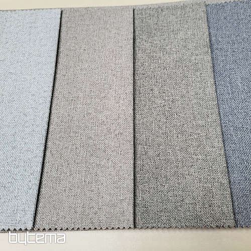 Tissu décoratif design GERSTER BLACKOUT 77047/40 BEIGE GRIS