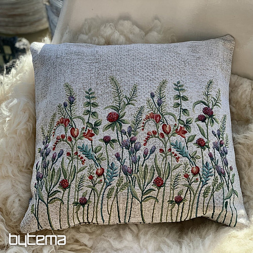 Taie d'oreiller en tapisserie FLEURS SAUVAGES