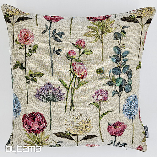 Housse de coussin tapisserie FLORES TIME II