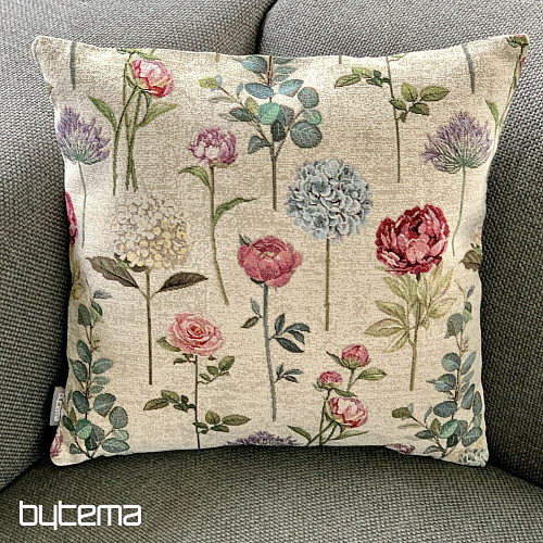 Housse de coussin tapisserie FLORES TIME II