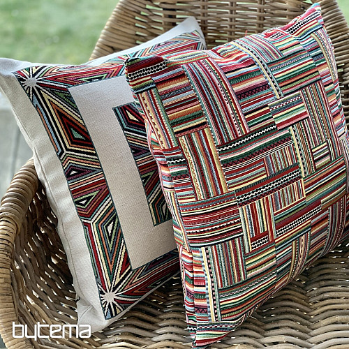 Housse de coussin tapisserie TRIANGLE