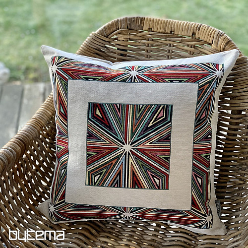 Housse de coussin tapisserie TRIANGLE