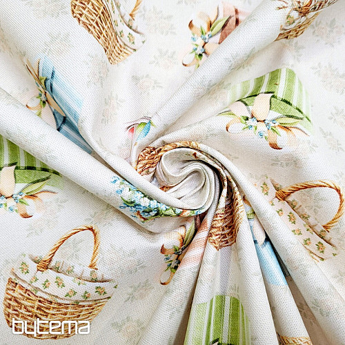 Tissu décoratif PANIER À RESSORT