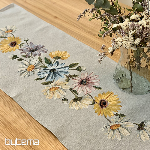 Nappe tapisserie et châle DAISY II