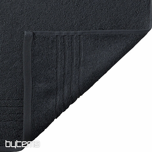 Serviette et drap de bain luxe MADISON 091 noir