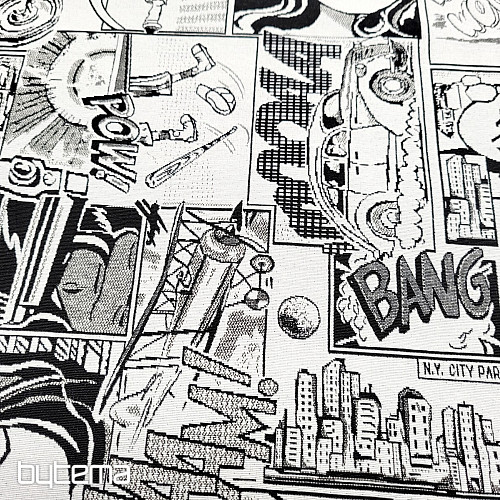 Tissu pour tapisserie KOMIKS