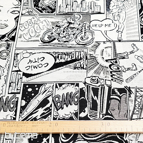 Tissu pour tapisserie KOMIKS