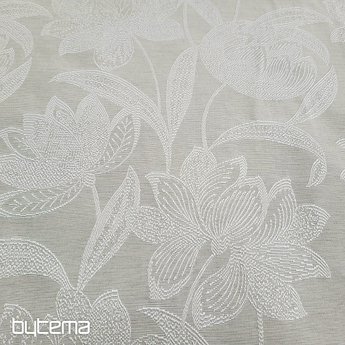 Tissu décoratif NENUFAR naturel