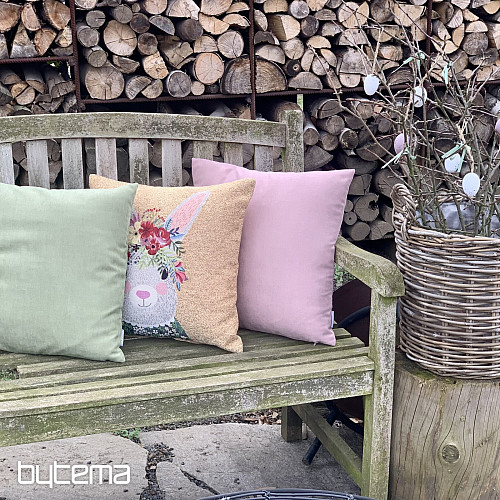 Housse de coussin tapisserie LIEVRE