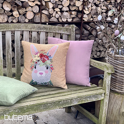 Housse de coussin tapisserie LIEVRE
