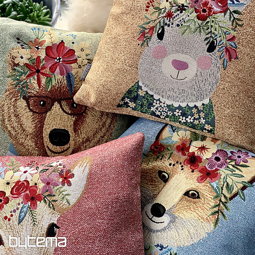 Taie d&#39;oreiller tapisserie OURS