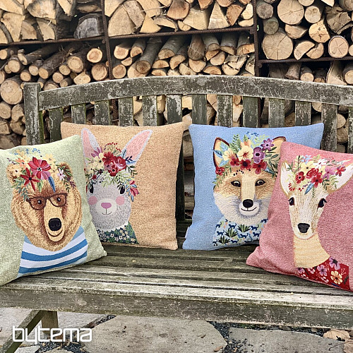 Taie d&#39;oreiller tapisserie OURS