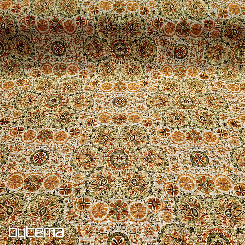 Tissu décoration INDIA beige