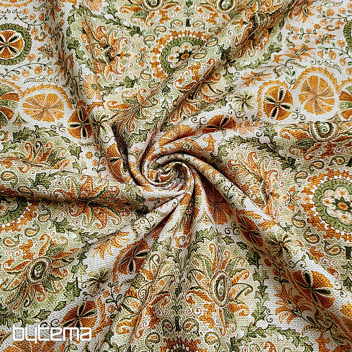 Tissu décoration INDIA beige