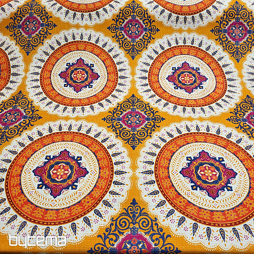 Tissu décoratif MANDALA INDIEN