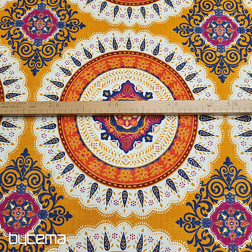 Tissu décoratif MANDALA INDIEN