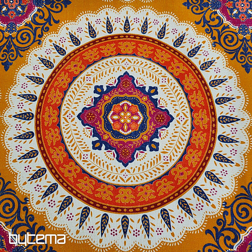 Tissu décoratif MANDALA INDIEN