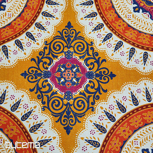 Tissu décoratif MANDALA INDIEN