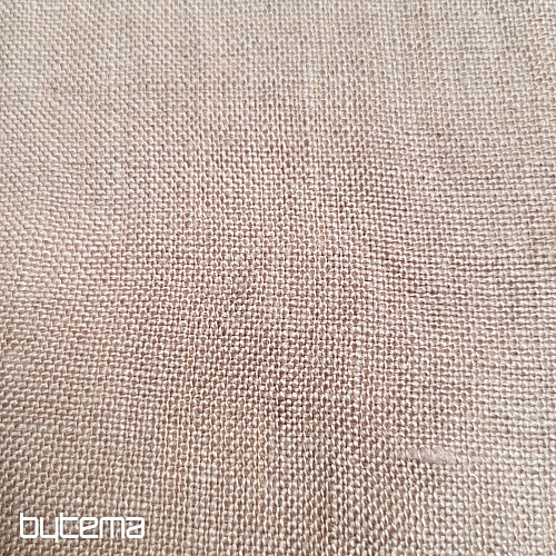 Tissu lin TEINTURE BEIGE