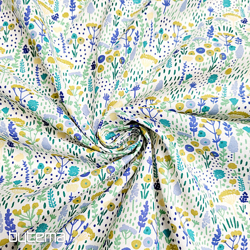 Tissu coton LAVANDE MEADOW
