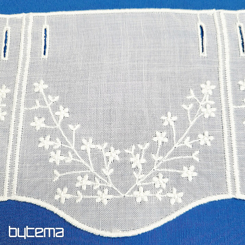 Rideau vitrail GERSTER 11706/019/0010 blanc