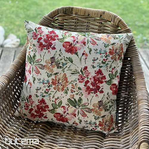 Housse de coussin tapisserie SPRING GARDEN