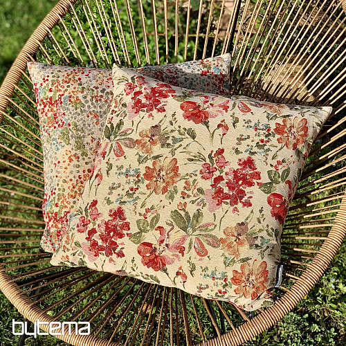Housse de coussin tapisserie SPRING GARDEN