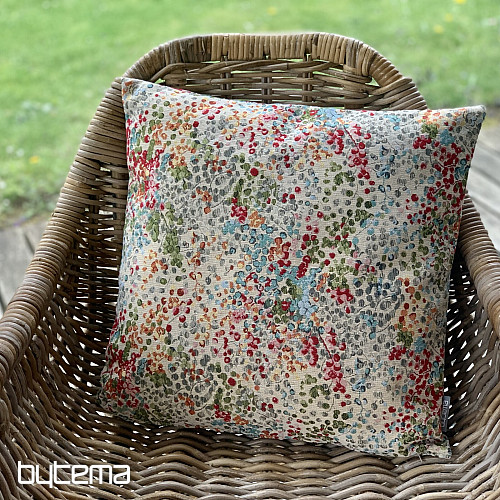 Housse de coussin tapisserie PETITES FLEURS