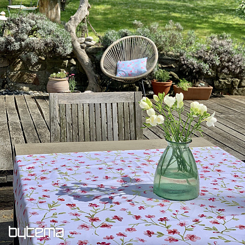 Nappe et écharpe SAKURA ROSE