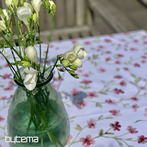 Nappe et écharpe SAKURA ROSE